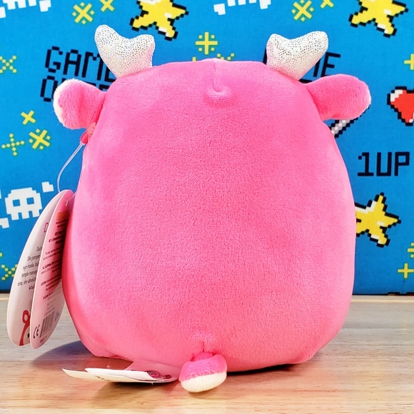 Squishmallow Duchess the Fawn 5" UltraSoft Valentine's Day Plush Toy NWT - Picture 4 of 12